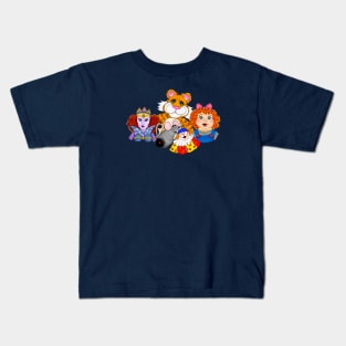 The Christmas Toy Scribble Illustration Kids T-Shirt